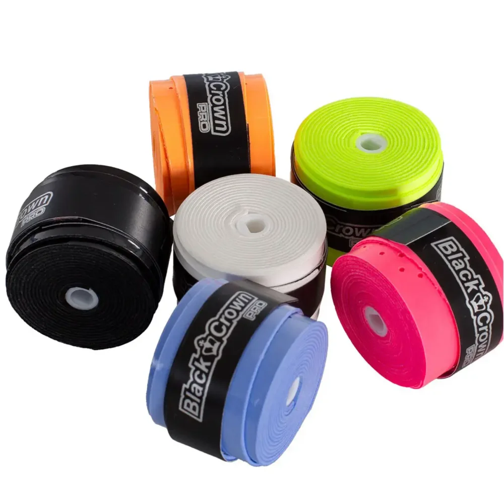 BUCKET 60 Black Crown Multicolor Perforated Overgrips - image 3