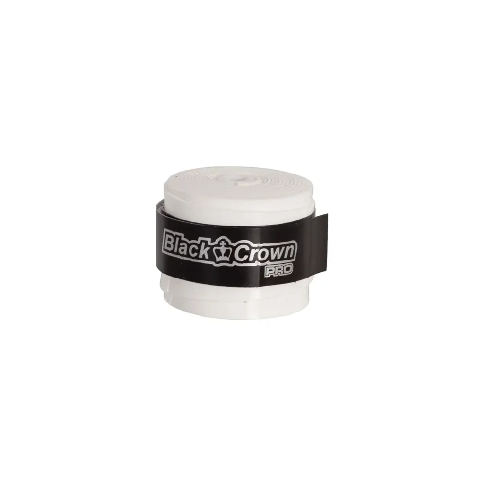 BLISTER 3 Overgrips Black Crown PU-221 Brancos - imagem 2