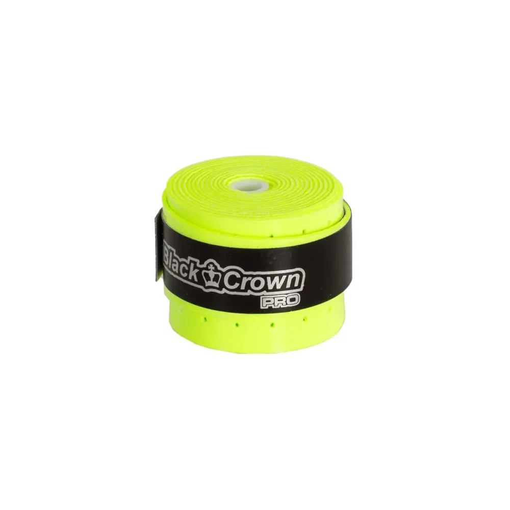 BLISTER 3 Yellow Black Crown Overgrips - image 2
