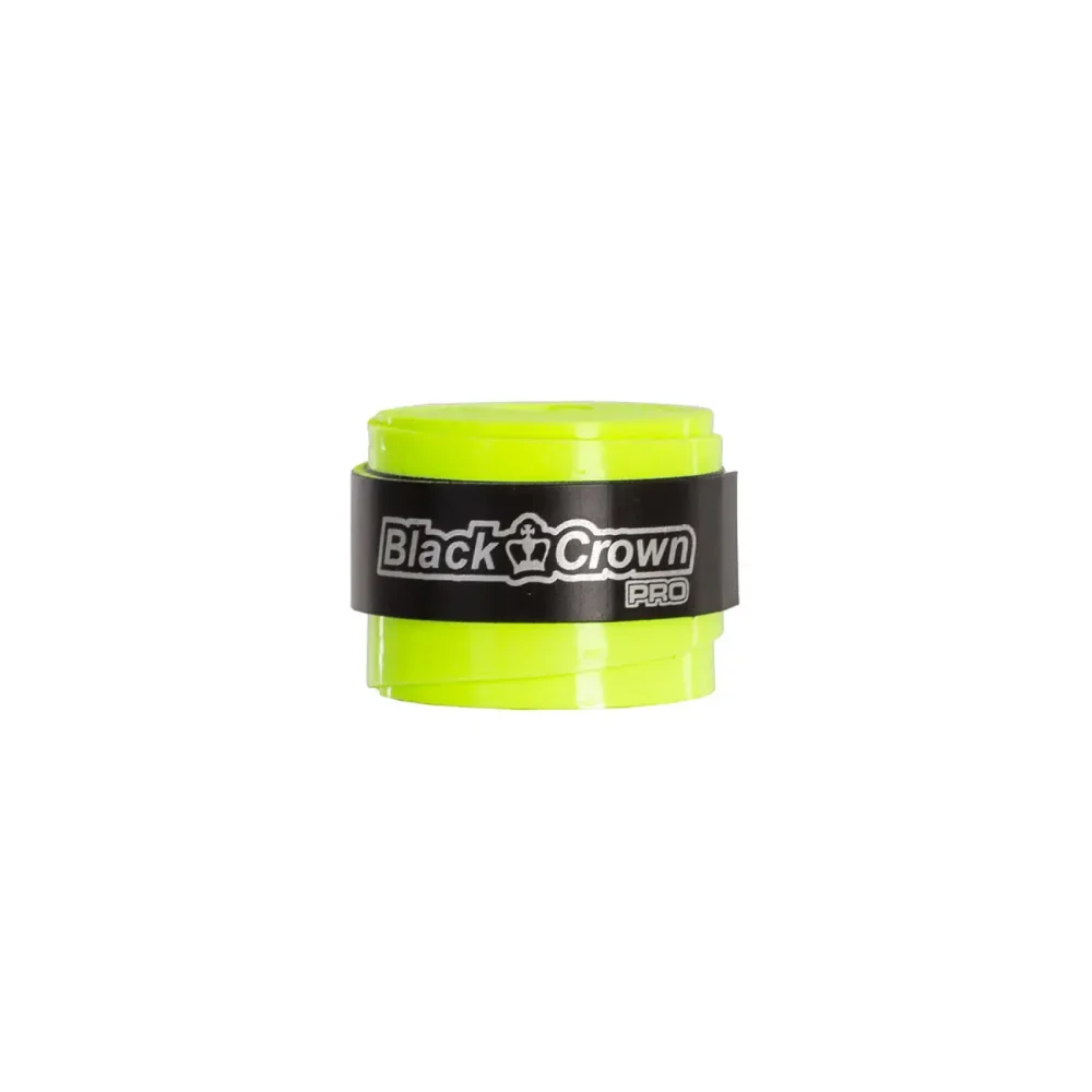 BLISTER 3 Yellow Black Crown Overgrips - image 3