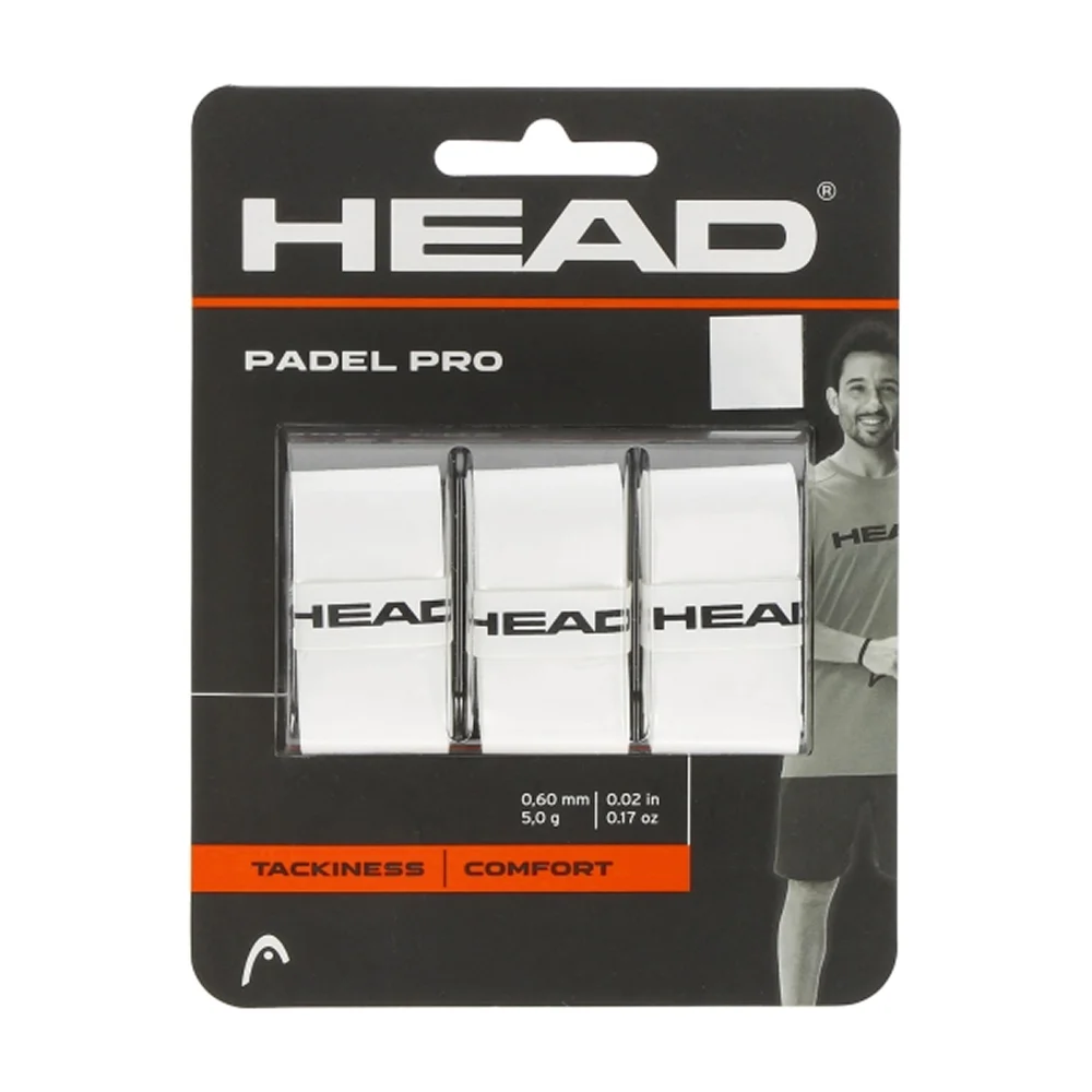 Head Padel Pro Overgrip White — High-Quality Overgrips for Padel Tennis - image 1