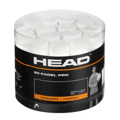 Head Padel Pro Perforated Branco Overgrip 60 pcs bucket