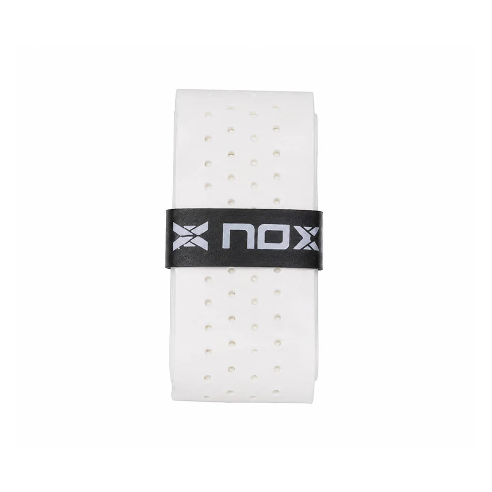 Nox Padel Pro White perforated Overgrip 1pcs – Maximum Grip and Comfort - image 1