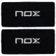 Munhequeiras Nox Sport Wristbands Long Preto/Branco - imagem 2
