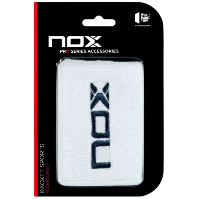 Nox sport wristbands White Navy Blue