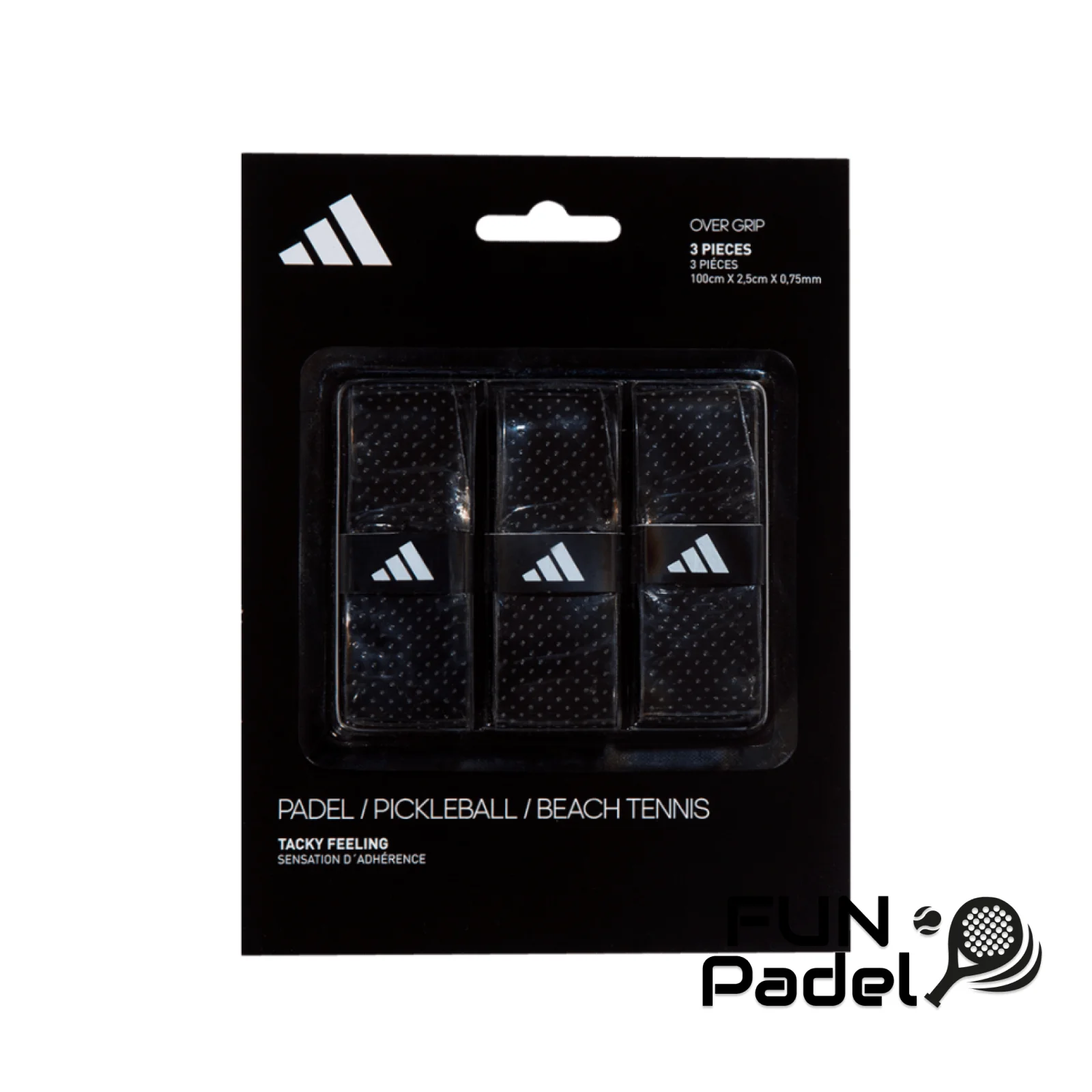 SET OVERGRIP Adidas 3 UNITS AC2BA1WH