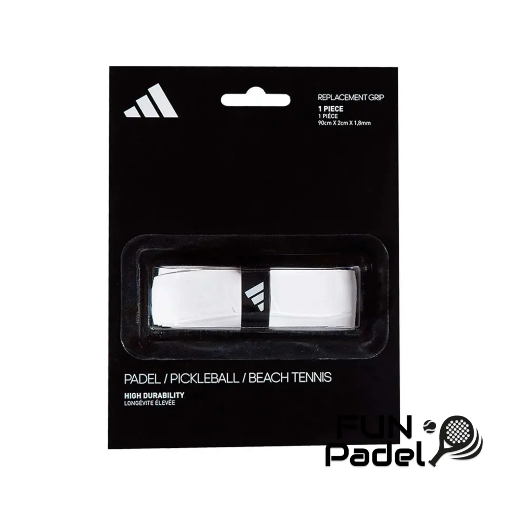 Adidas Overgrip Branco – Controlo e Conforto Premium para Jogadores de Padel - imagem 1
