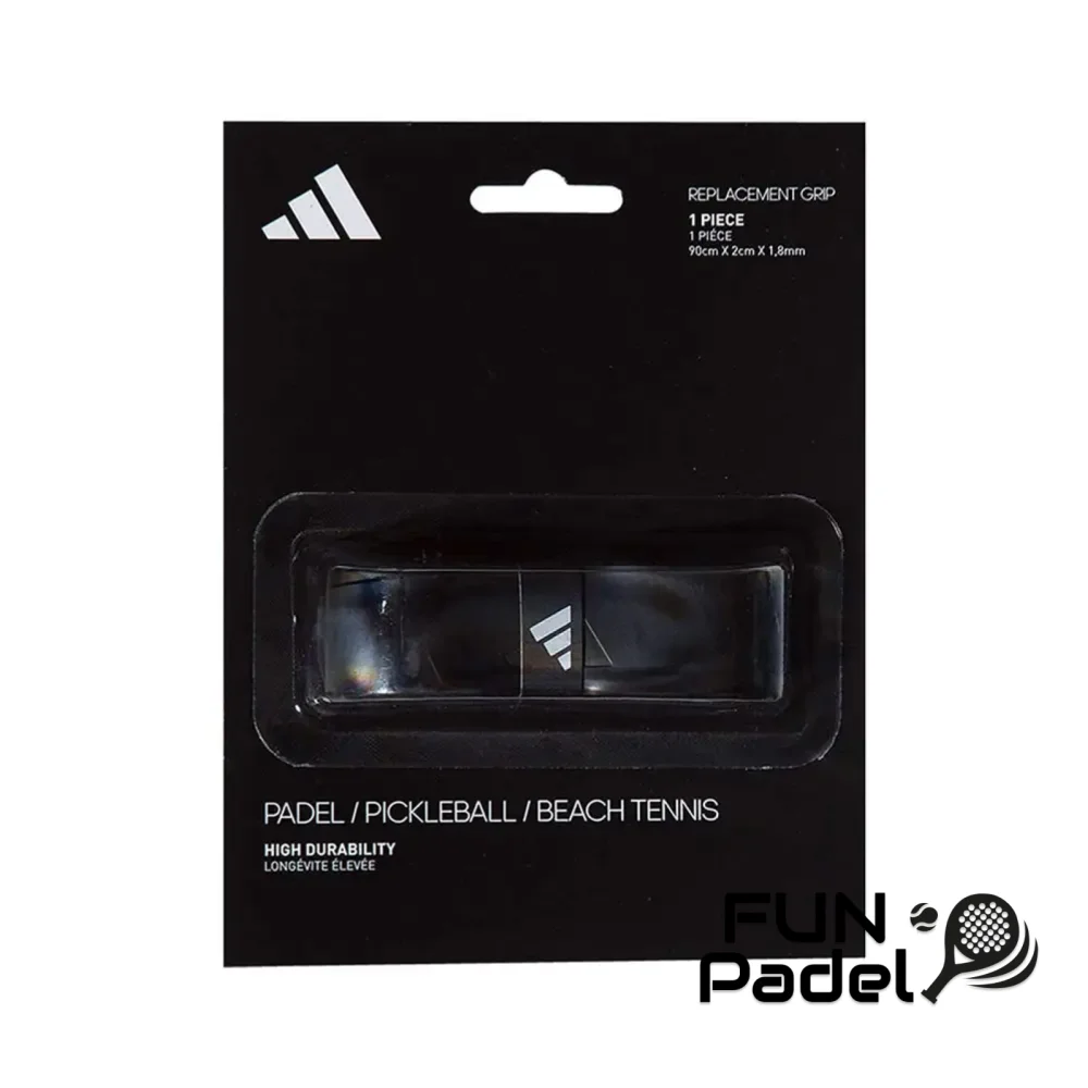Adidas Overgrip Black – Premium Grip and Sweat Absorption for Padel Players - image 1