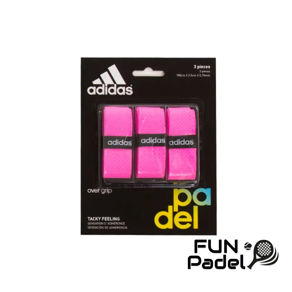 Pink Adidas 3-Unit Overgrip – Comfortable and Reliable Grip for Professionals - image 1