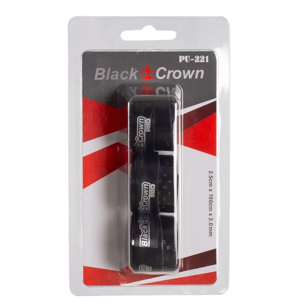 BLISTER 3 Black Crown Overgrips Black - image 1