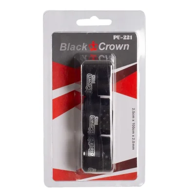 BLISTER 3 BLACK CROWN OVERGRIPS BLACK