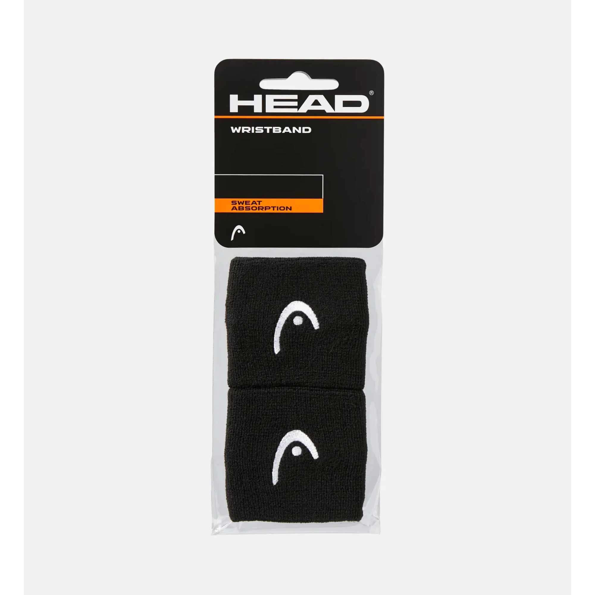 Head Wristband 2.5 Black – Pulseira Desportiva Confortável e Elástica - imagem 1
