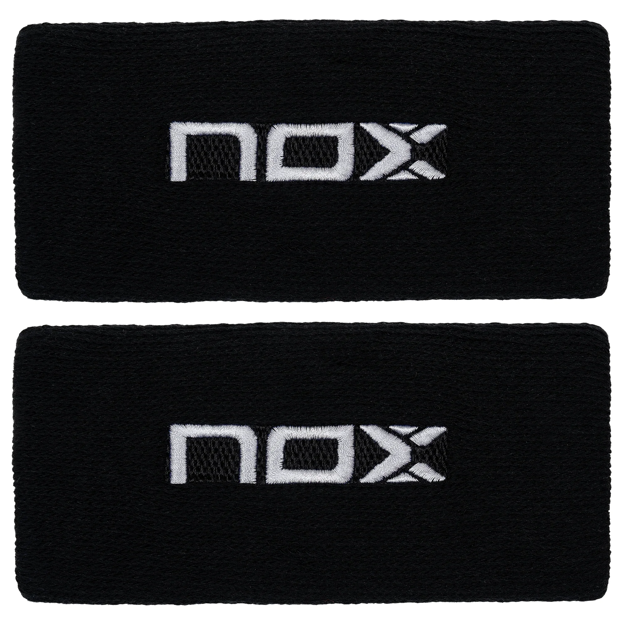 Nox Sport Wristbands Black White Long – Long Padel Wristbands - image 2