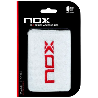 Nox sport wristbands White Red