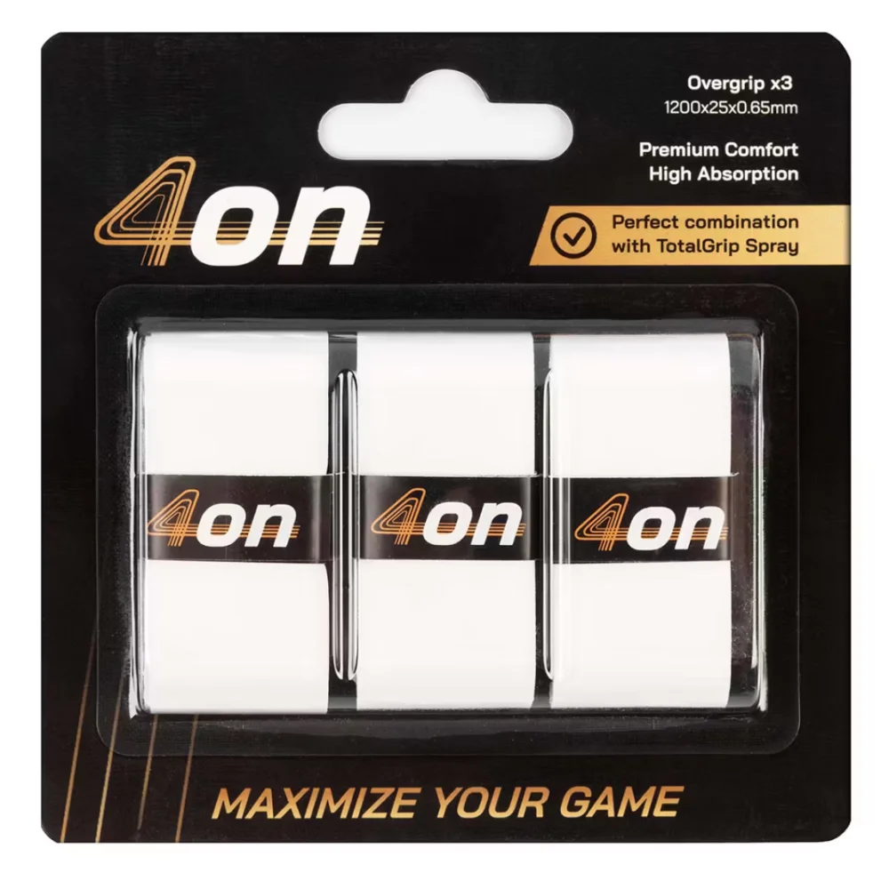 4on Premium Comfort Overgrip 3-Pack – Máxima Aderência e Conforto - imagem 1