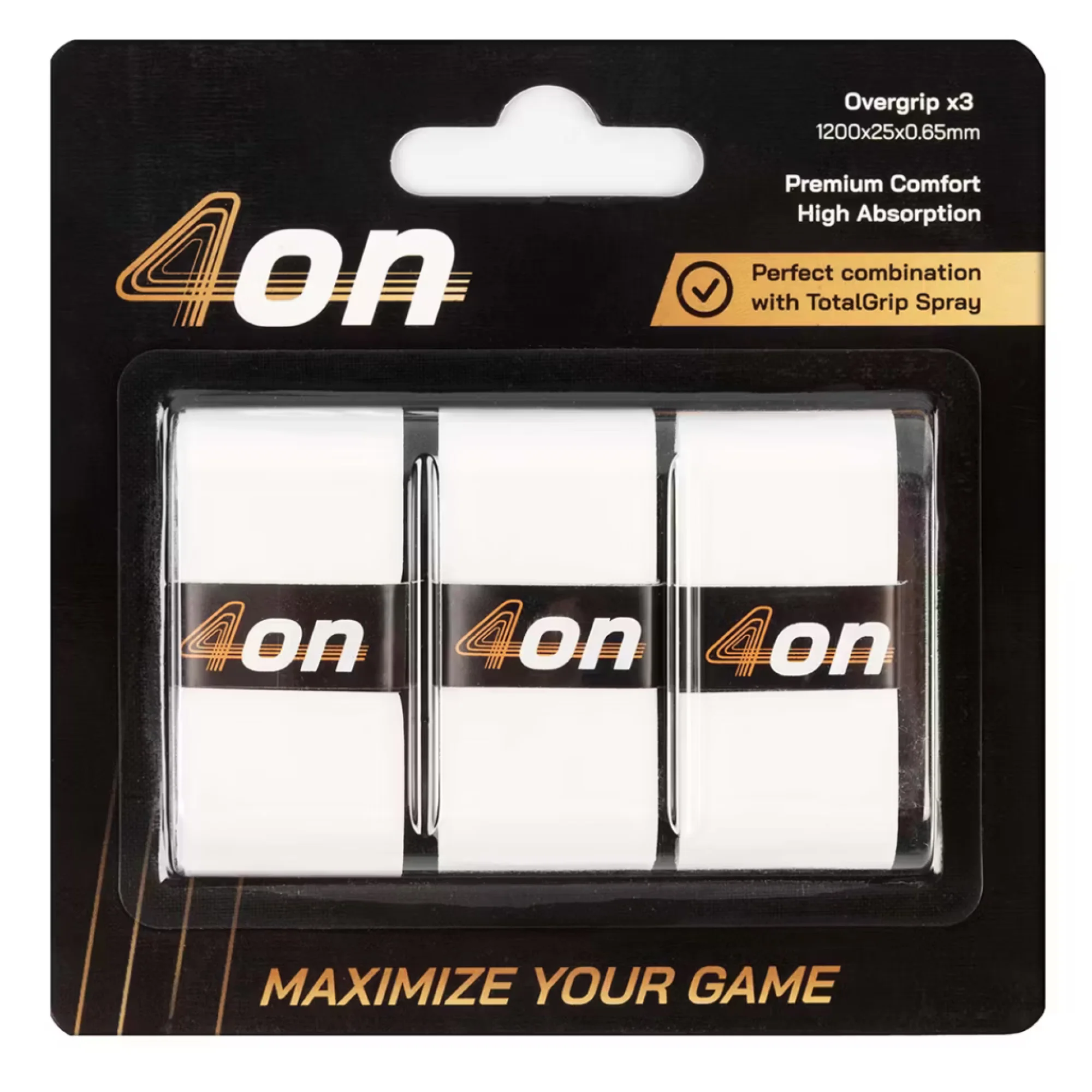4on Premium Comfort Overgrip 3-Pack – Máxima Aderência e Conforto - imagem 1