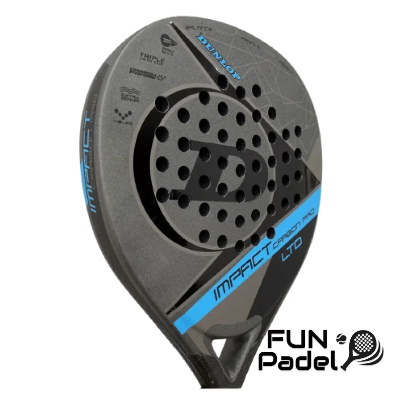 Limited Edition Dunlop Impact Carbon PRO LTD Blue — padel racket with power and control - image 2