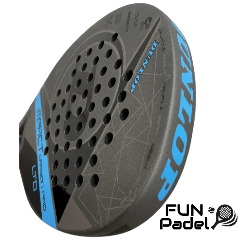 Limited Edition Dunlop Impact Carbon PRO LTD Blue — padel racket with power and control - image 3