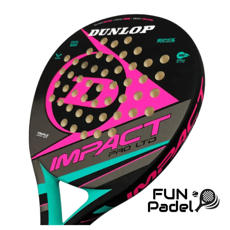 Dunlop Impact Pro HL PINK Padel Racket – Control and Comfort for Amateur Players - image 3