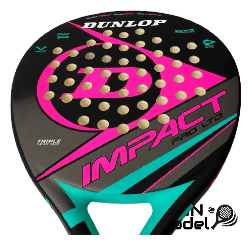 Dunlop Impact Pro HL PINK Padel Racket – Control and Comfort for Amateur Players - image 4