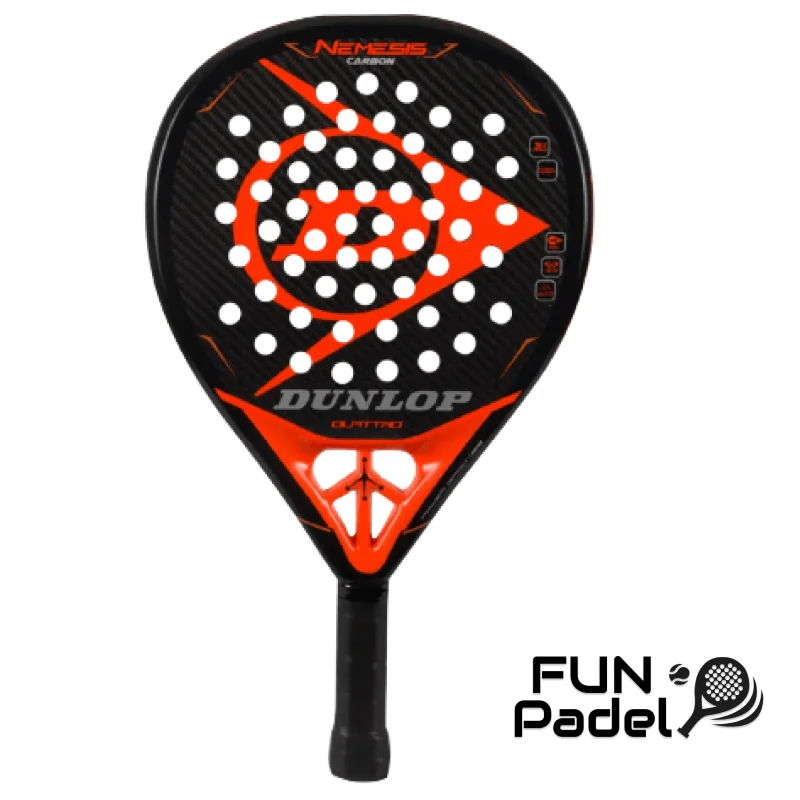 Raquete de padel Dunlop Nemesis Carbon – controlo, precisão e estabilidade em cada golpe - imagem 1