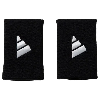 Adidas Long Wristband L Pair Black White