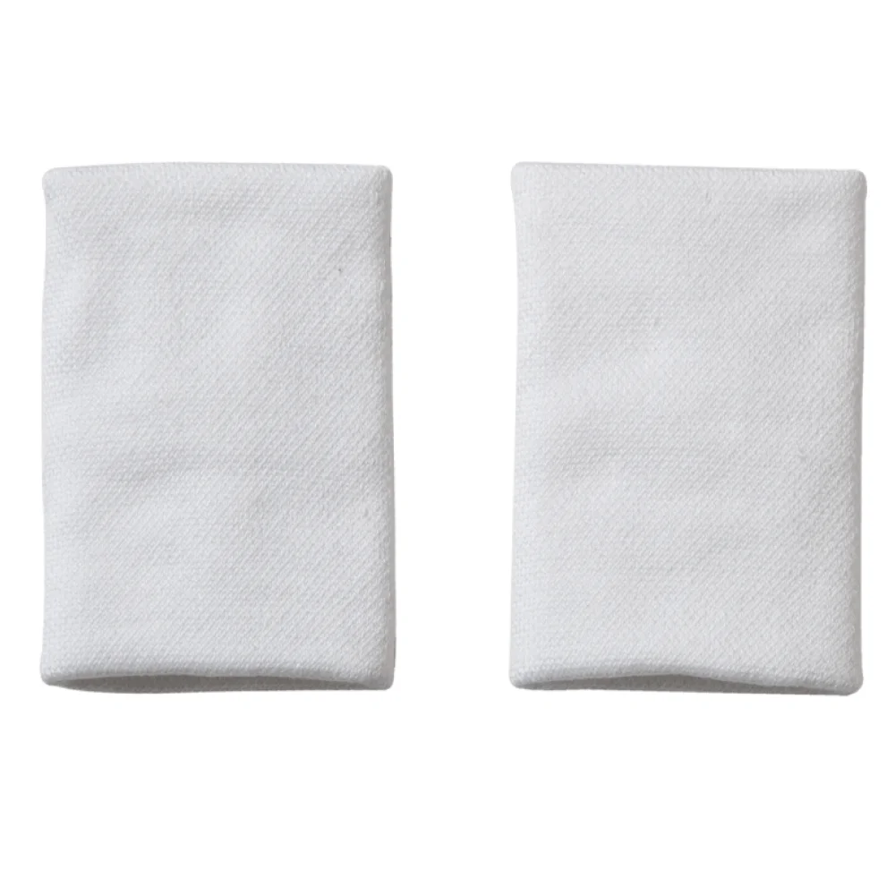 Adidas Long Wristband L Pair White Black – Munhequeiras Compridas para Padel - imagem 2