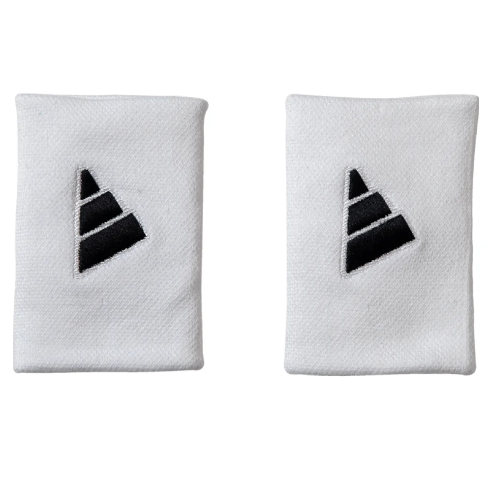 Adidas Long Wristband L Pair White Black – Munhequeiras Compridas para Padel - imagem 1