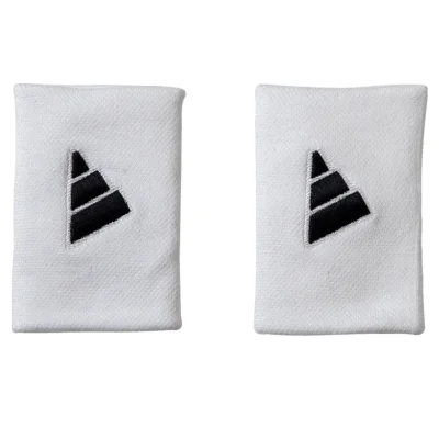 Adidas Long Wristband L Pair White Black