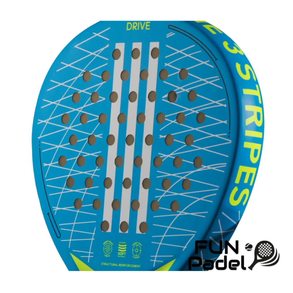 Raquete de Padel Adidas Drive 3.3 Blue – Equilíbrio Perfeito entre Controlo e Precisão - imagem 4