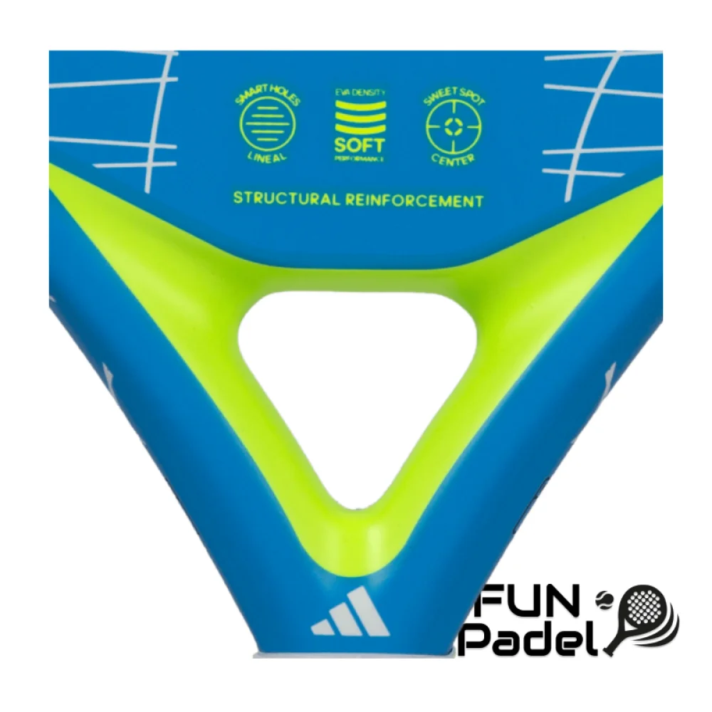 Raquete de Padel Adidas Drive 3.3 Blue – Equilíbrio Perfeito entre Controlo e Precisão - imagem 5
