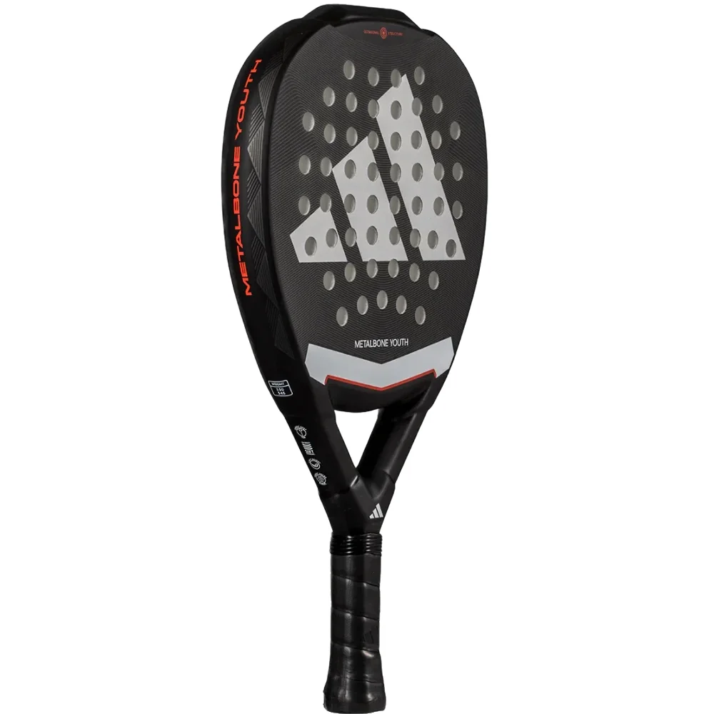 Adidas Metalbone Youth 3.4 2025 Pierre Loubic Raquete de Padel – Equilíbrio Perfeito entre Controlo e Potência para Principiante - imagem 2