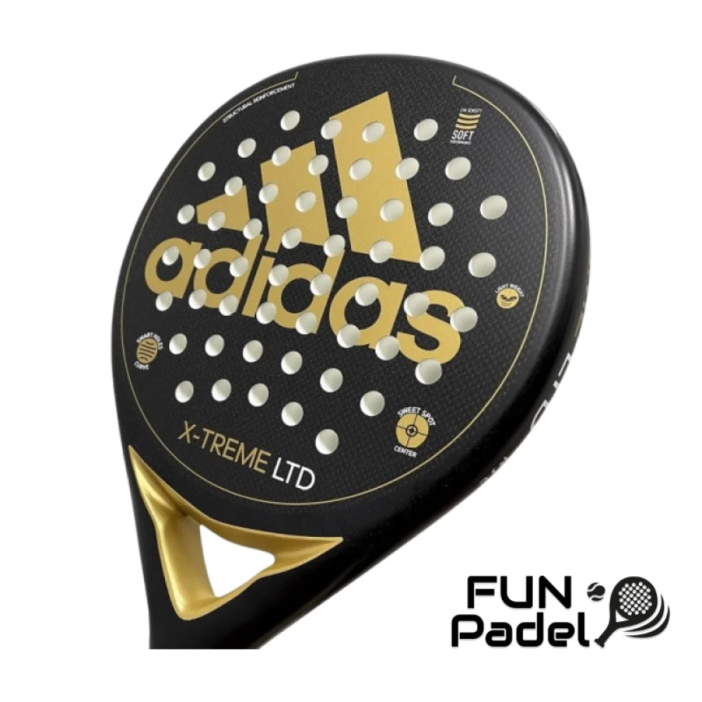 Adidas X-Treme LTD Black/Gold Padel Racket – Exceptional Control & Power - image 2