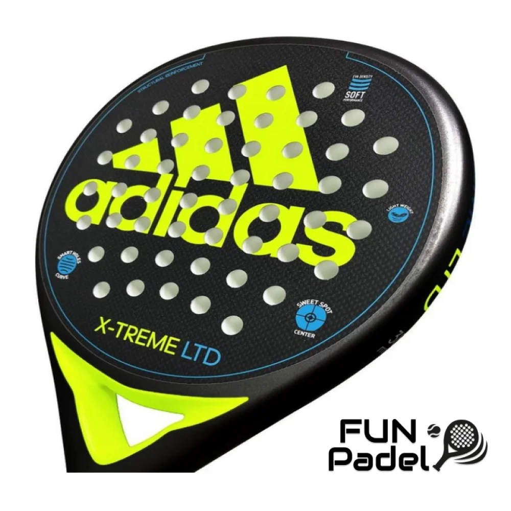 Raquete de Padel Adidas X-Treme Lime - Potência e Controlo para Jogadores Agressivos - imagem 2