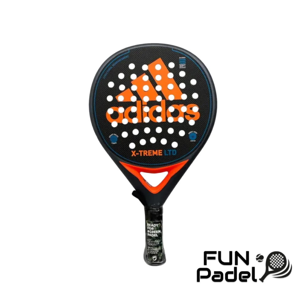 Raquete de Padel Adidas X-Treme Orange Black - Potência e Controlo Máximos - imagem 1