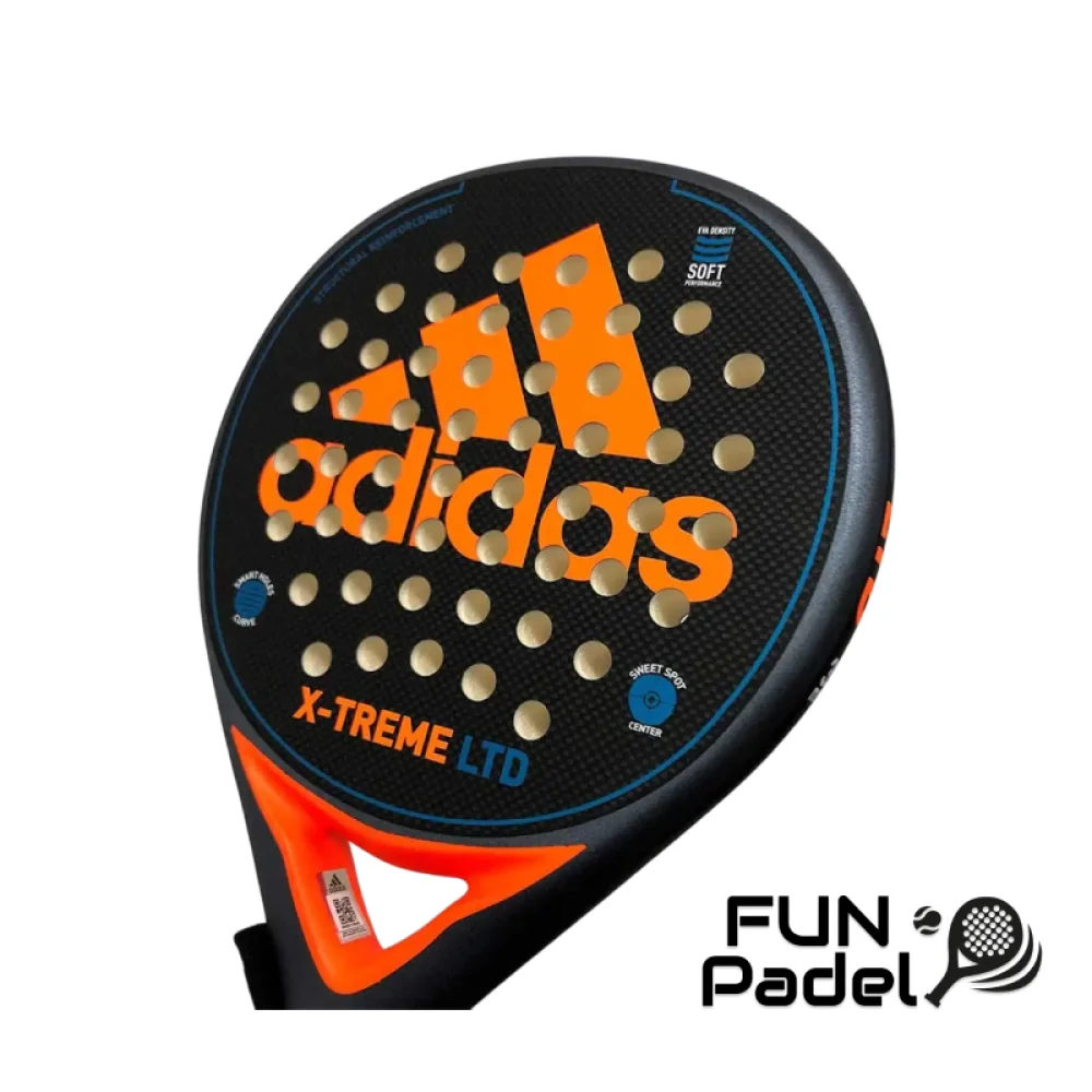 Raquete de Padel Adidas X-Treme Orange Black - Potência e Controlo Máximos - imagem 2