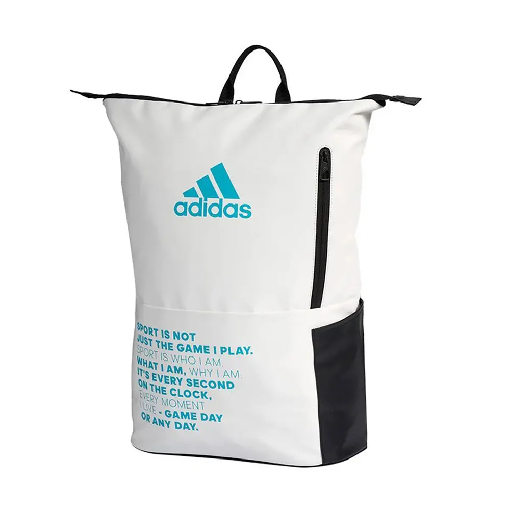 Adidas Multigame Backpack White and Blue – convenient and functional padel backpack - image 1