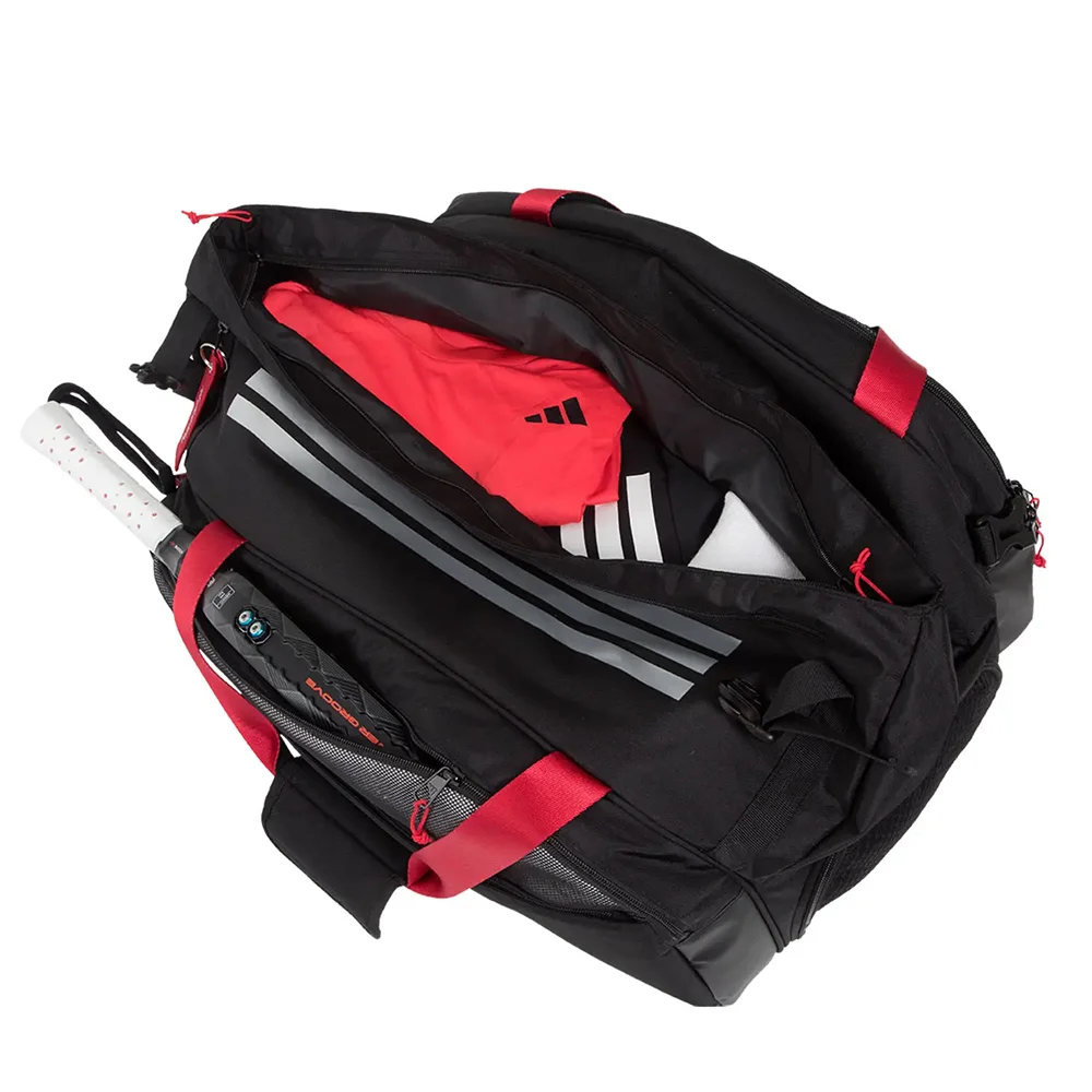 Mochila Adidas Multigame 3.4 BLACK/RED — Mochila fiável para padel com compartimentos térmicos - imagem 5