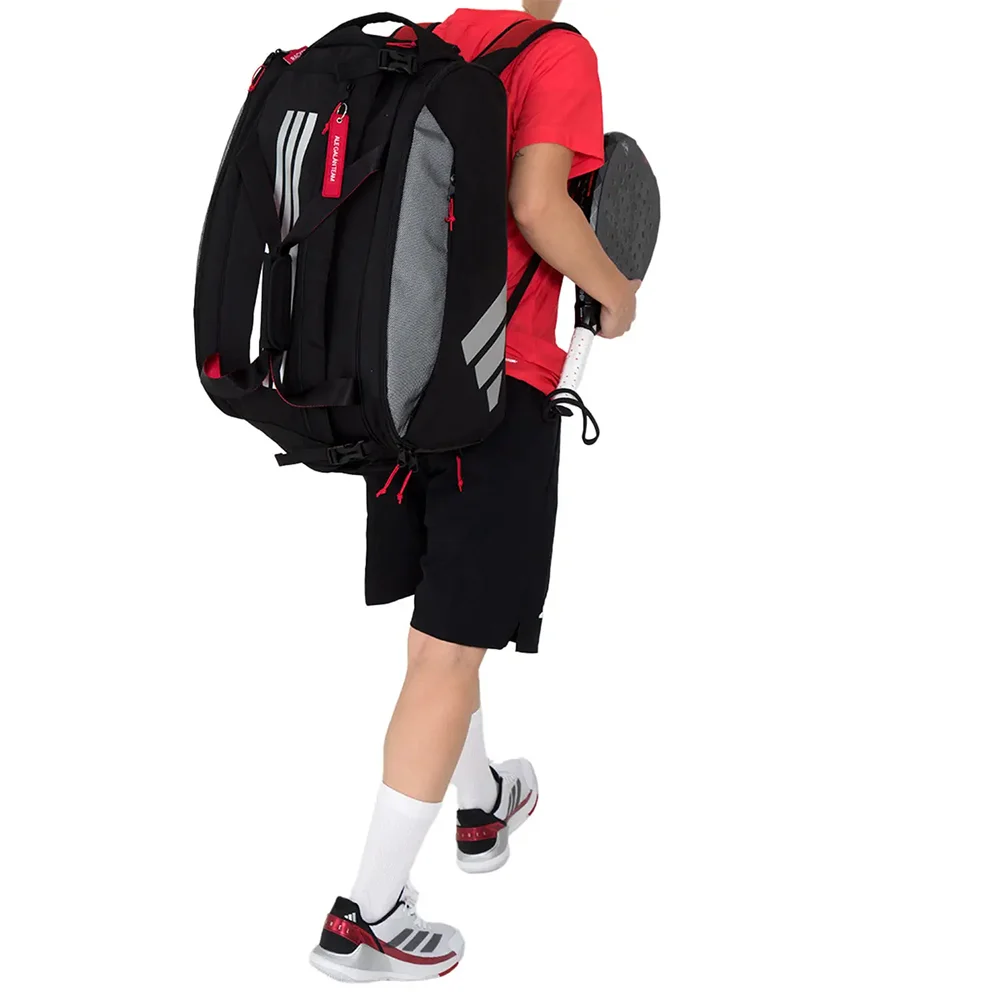Mochila Adidas Multigame 3.4 BLACK/RED — Mochila fiável para padel com compartimentos térmicos - imagem 7