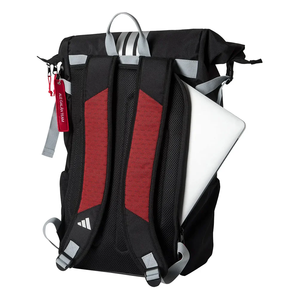 Mochila Adidas Multigame 3.4 BLACK/RED — Best-seller funcional e estilosa para padel - imagem 5