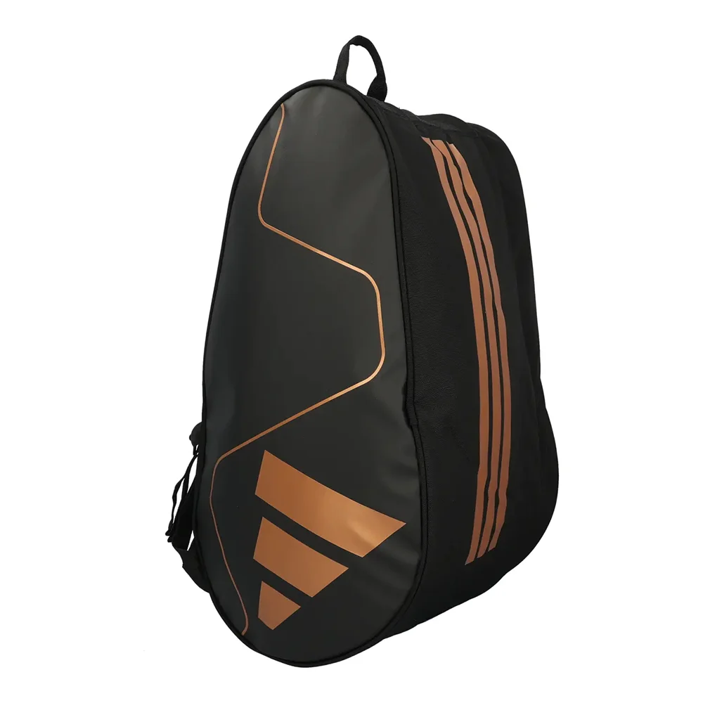 Mochila Adidas Carbon Control Padel Bag Black Copper — mochila estilosa para padel com compartimento espaçoso - imagem 3
