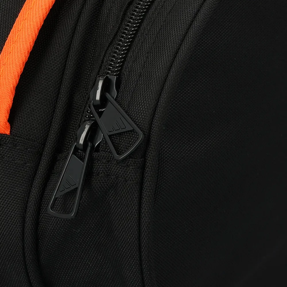 Mochila Adidas Control Padel Bag Black and Orange — mochila estilosa com compartimento para raquete - imagem 4