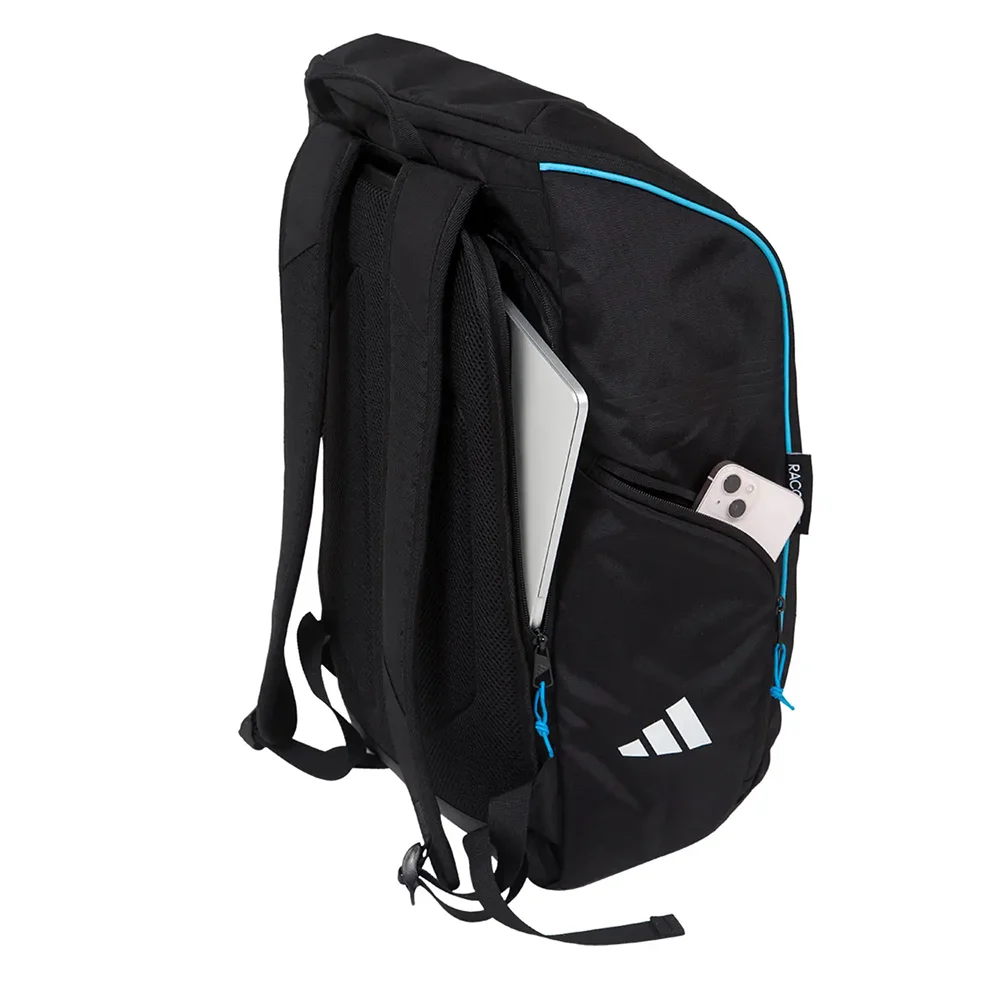 Adidas Protour Black Backpack 3.4 2025 – mochila ergonómica para raquetes de padel - imagem 3