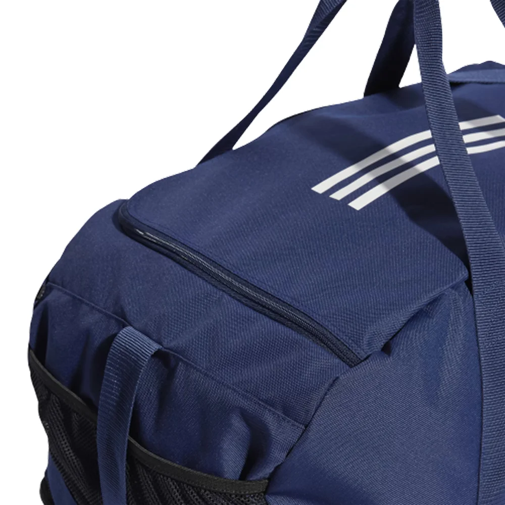 Adidas Tiro League duffel bag LARGE Blue – saco desportivo 50L com compartimento para calçado - imagem 6