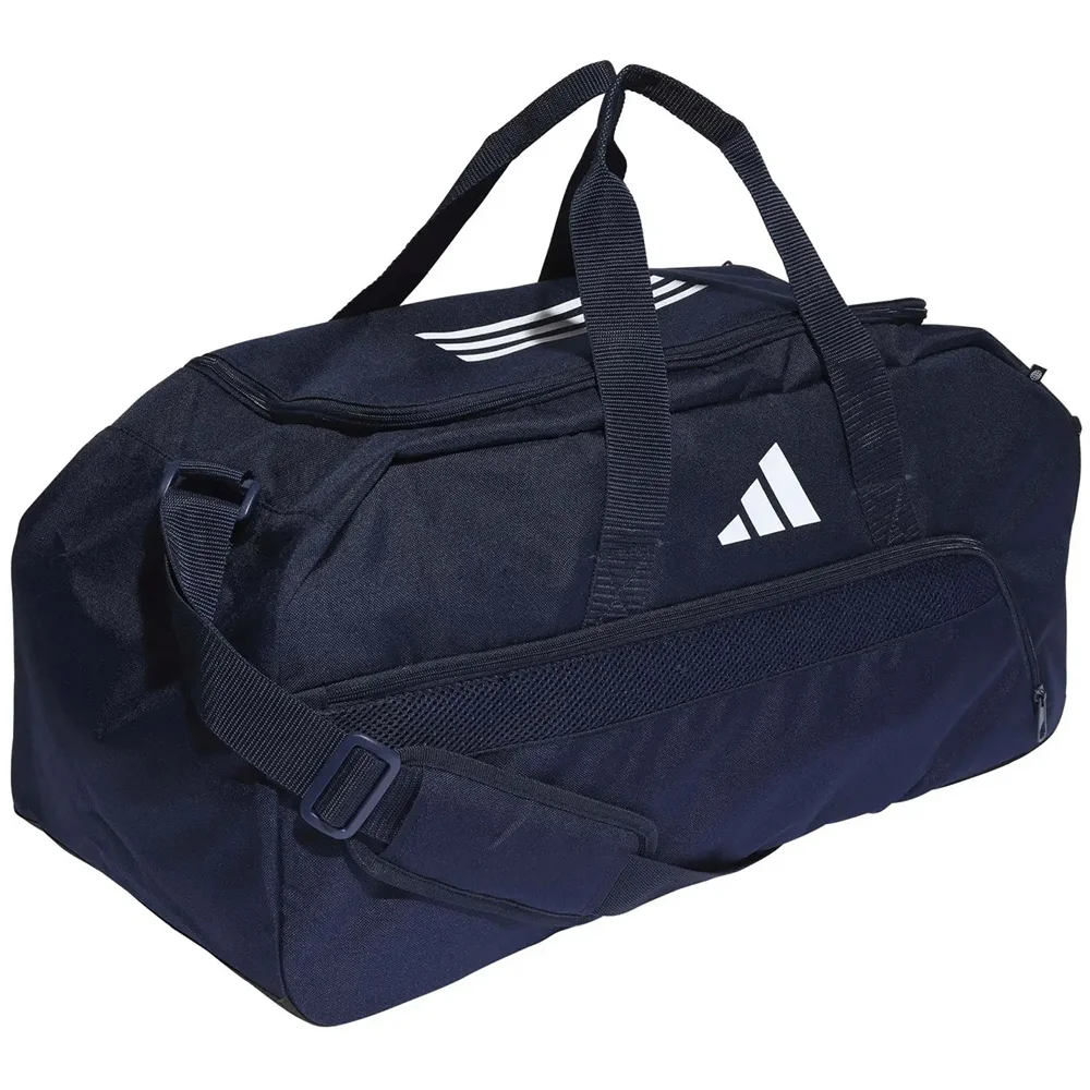 Adidas Tiro League Medium Sport Bag Blue - Medium duffel bag with shoe compartment - image 2