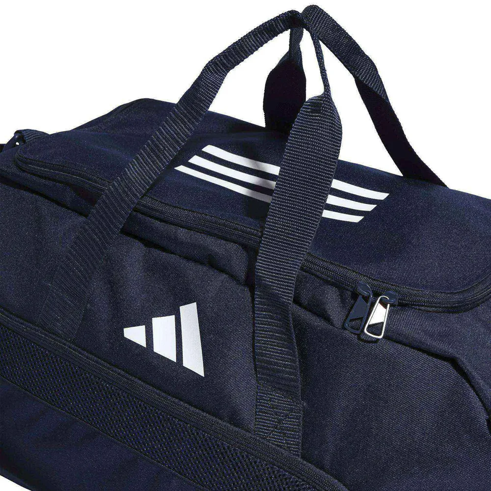 Adidas Tiro League Medium Sport Bag Blue - Medium duffel bag with shoe compartment - image 5