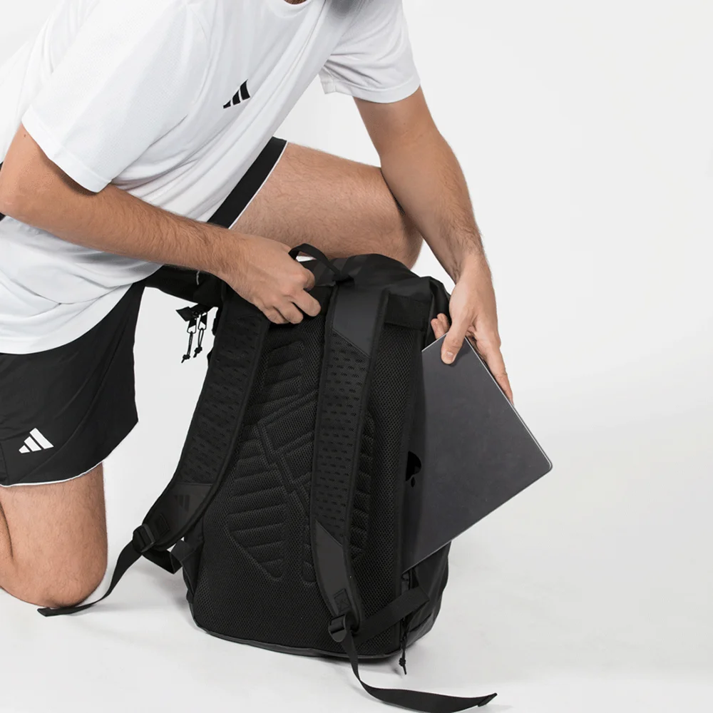 Adidas Multigame Black Backpack — mochila de padel expansível - imagem 5