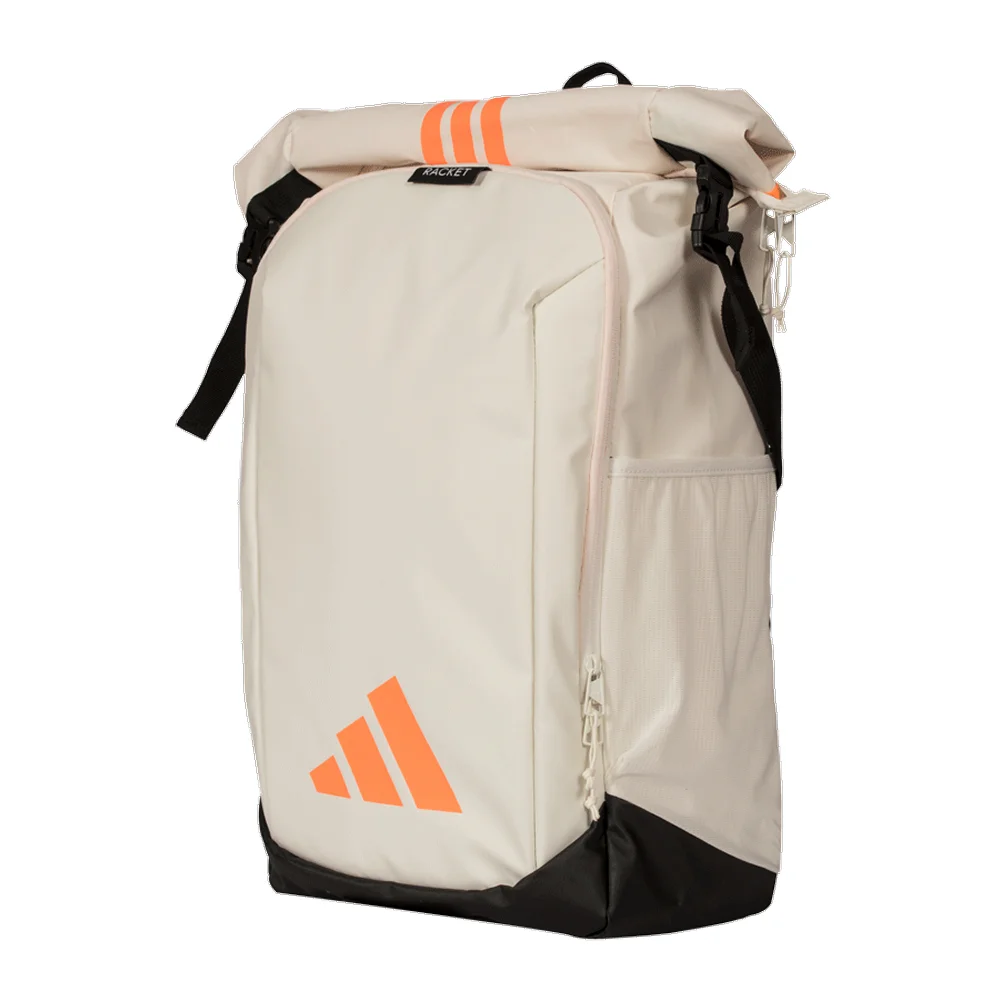 Adidas Multigame White Backpack 2026 — mochila padel rolltop versátil - imagem 2