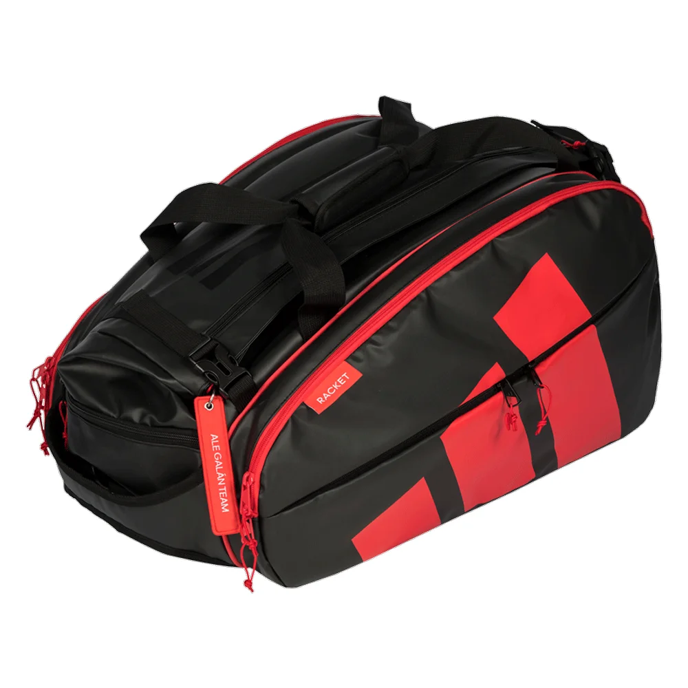 Adidas Multigame Red Racquet Bag – Ale Galán 2026 — design forte e proteção térmica - imagem 2