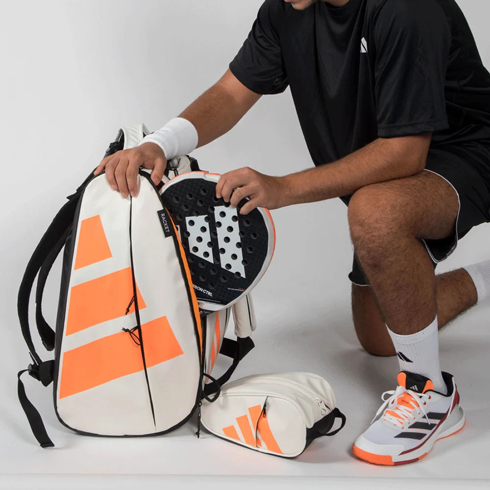 Adidas Multigame White Racquet Bag 2026 — premium storage with thermal protection - imagem 5